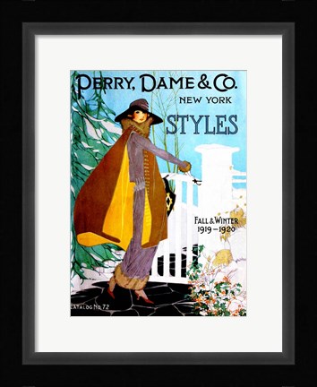 Framed Perry, Dame &amp; Co. Print