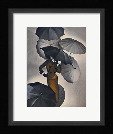 Framed Fashion Women 19 Print