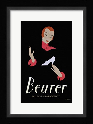 Framed Beurer Print