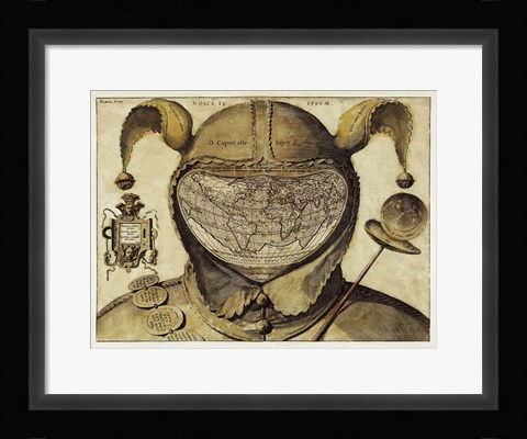 Framed Fou Monde Print