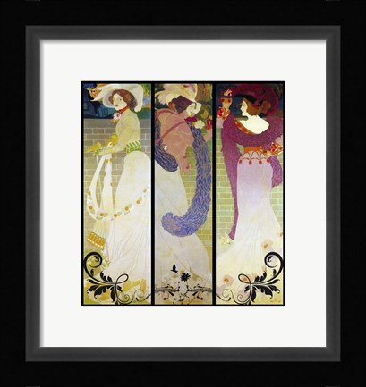 Framed Georges de Feure Print