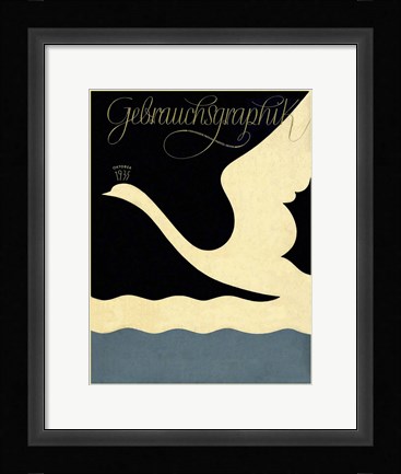 Framed Gebrauchsgraphik 1935 Print