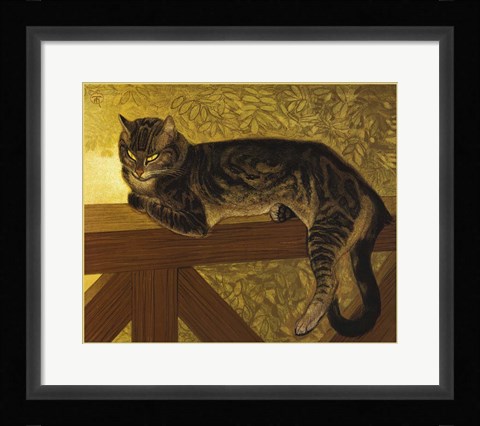 Framed Steinlen Print