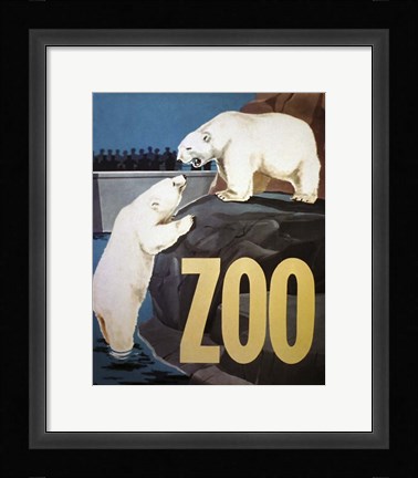 Framed Zoo Print