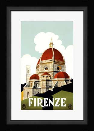Framed Firenze Print