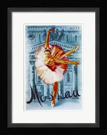 Framed Moskau Print