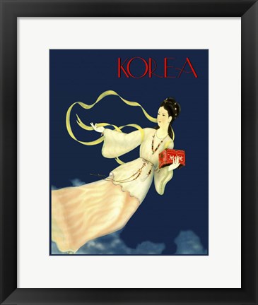Framed Korea Print