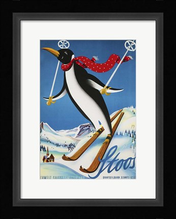 Framed Stoos Switzerland Print