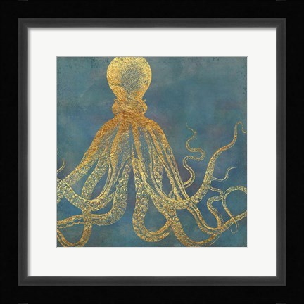 Framed Deep Sea Life II Print