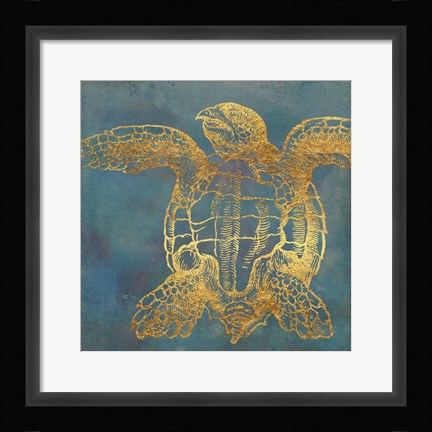 Framed Deep Sea Life III Print