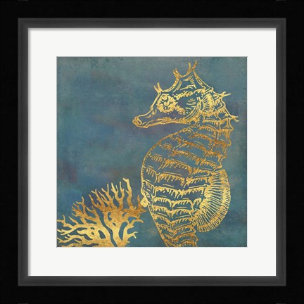 Framed Deep Sea Life V Print