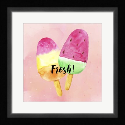 Framed Fresh Print
