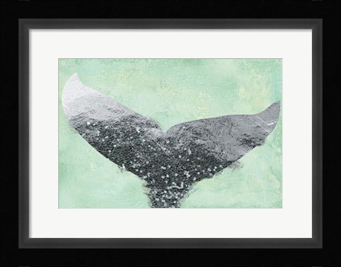 Framed Mermaid's Tail I Print
