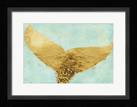 Framed Mermaid's Tail II Print
