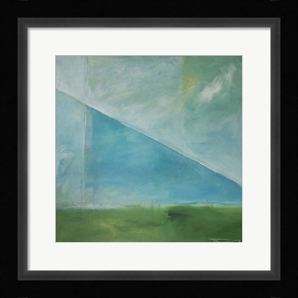 Framed Angular Landscape Print