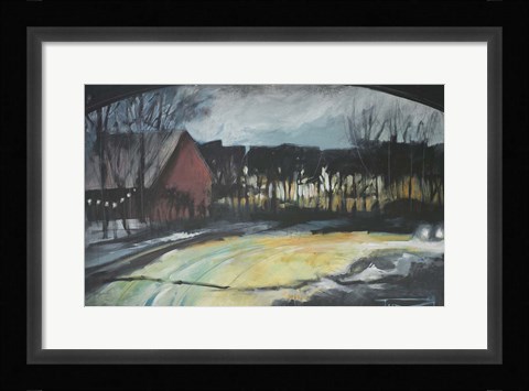 Framed Axdahls Farm Market Print