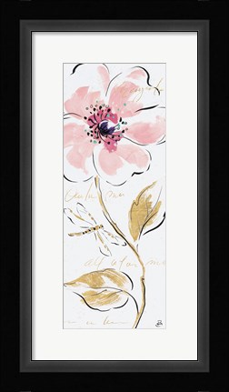 Framed Simply Pink IV Print