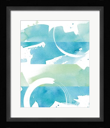 Framed Coastal Feel III Print
