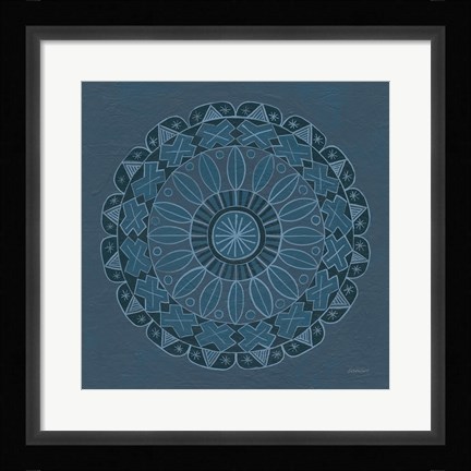 Framed Adire II Print