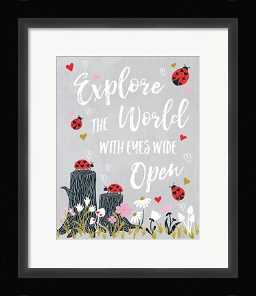 Framed Lovebug I Print