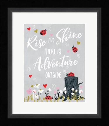 Framed Lovebug II Print