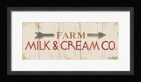 Framed Farm Patchwork XIII Print