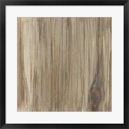 Framed Wood Panel IV Print