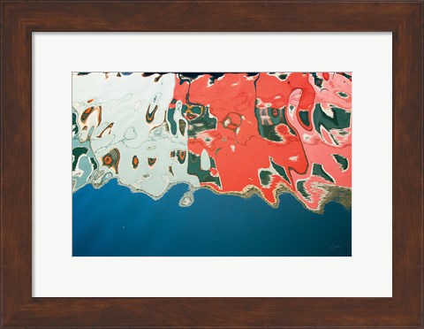 Framed Reflections of Burano IV Print