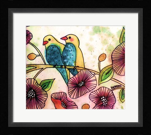 Framed Ou Que Tu Sois Tap Print