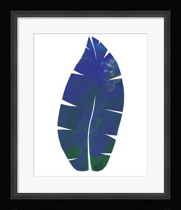 Framed Palm Leaf 5 Print