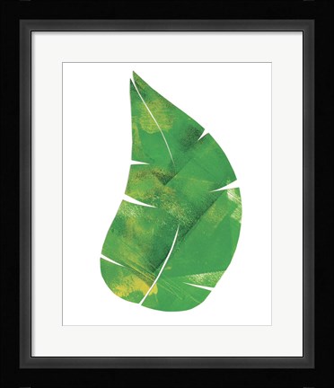 Framed Palm Leaf 6 Print