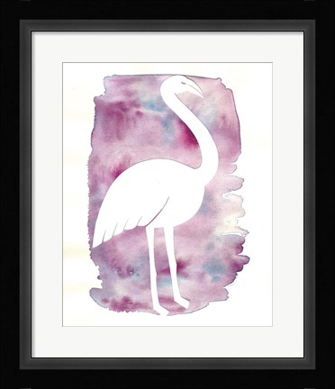 Framed Flamingo Print
