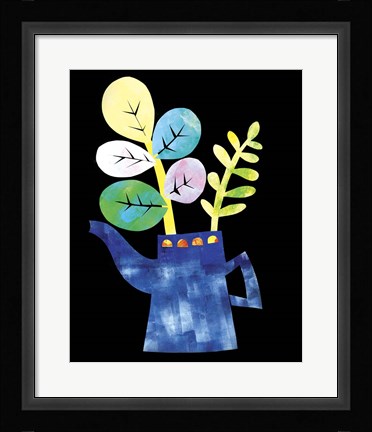 Framed Potted Plants 1 Print