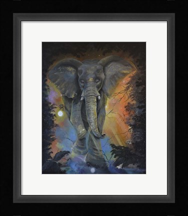 Framed Elephant Dreams Print