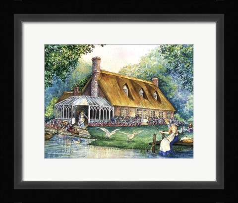 Framed Victorian Afternoon Print