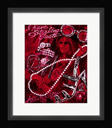 Framed I Have Sterling Taste Print