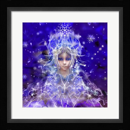 Framed Snegura 1 Print