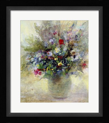Framed Bouquet of Flowers 9 Print