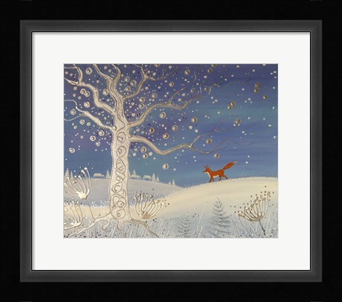 Framed Heart Of Winter Print