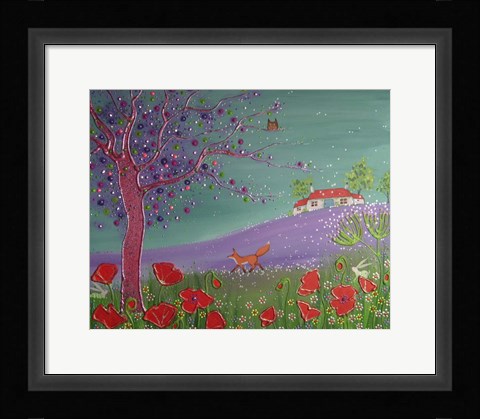 Framed Lilac Summer Print