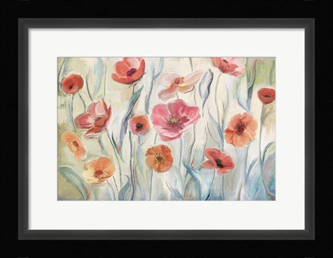 Framed Anemone Poppies Print