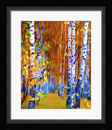 Framed Autumn Print
