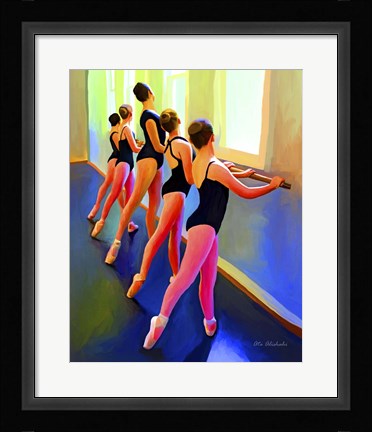 Framed Ballet Dance Print