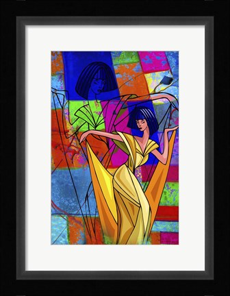 Framed Color Dance Print