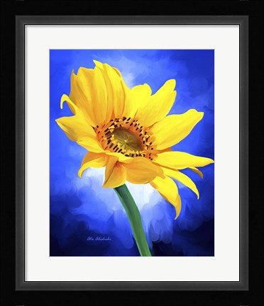 Framed Sun Flower Print