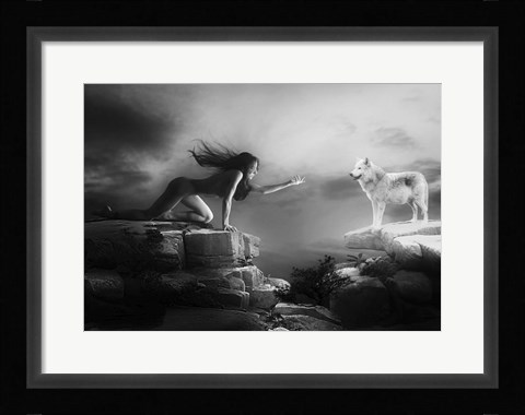 Framed Come To Me Print