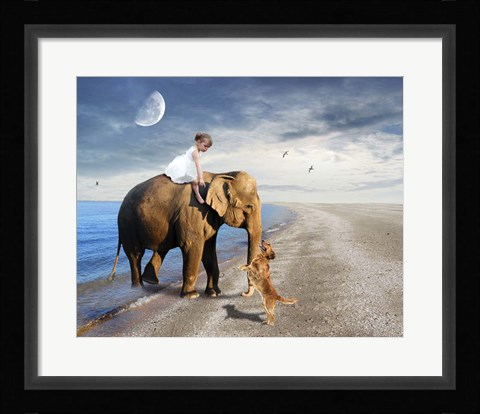 Framed Come Up Print