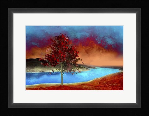 Framed My Colorful World Print