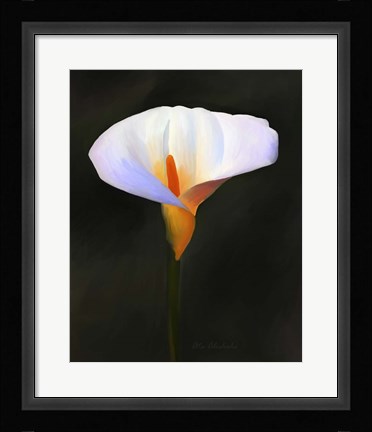 Framed Beautiful Flower Print