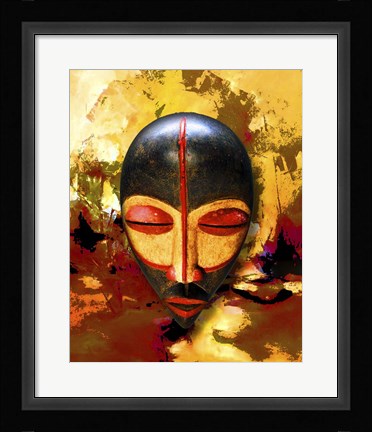 Framed Mask Print